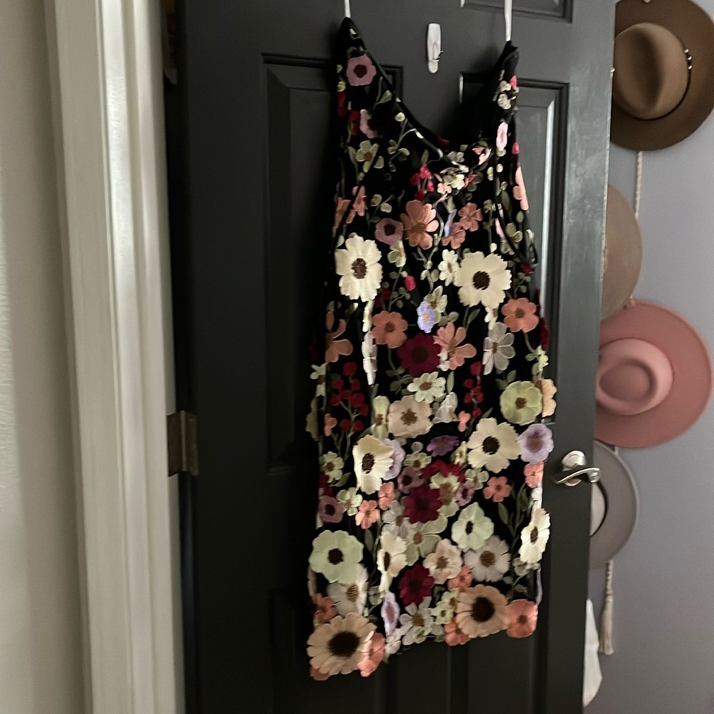 Lulus 3D Floral Dress